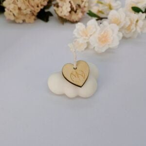 Padėkos davana svečiams soju vaško žvakė debesėlis